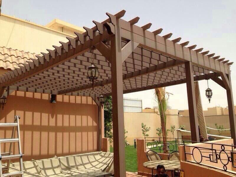 اشكال واسعار تركيب مظلات حدائق ساكو