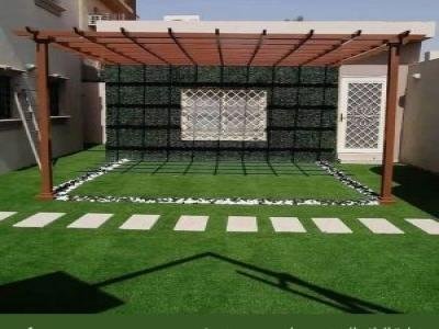 برجولات حدائق البيوت والفلل والقصور بالرياض