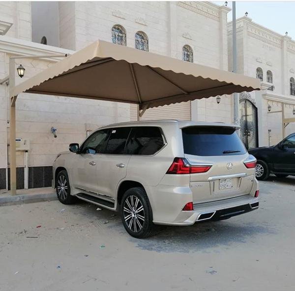 مظلات سيارات النرجس