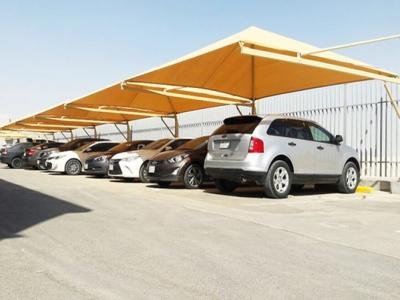 مظلات سيارات حديثة الرياض اشكال مظلة سيارة مودرن حديد الرياض