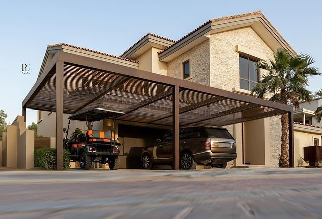 مظلات سيارات مودرن تصاميم مميزة راقية حديثة في الرياض